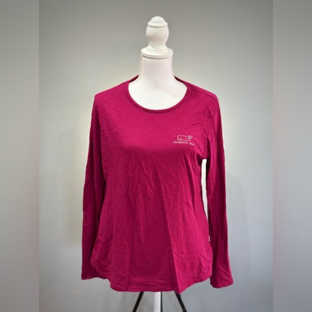 CLEARANCE! Women’s Cranberry Vineyard Vines L/S Tee Size M EUC